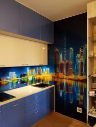 Wall apron for kitchen photo