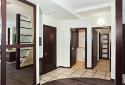 Photos of floors and doors in apartments