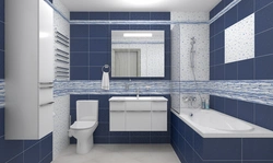 Bathroom Design Blue Gray