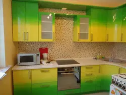 Цвет маленькой кухни сочетание цветов фото