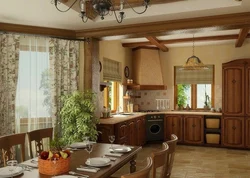 Кухня Столовая В Своем Доме Фото