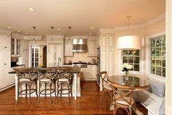 Kitchen dining room in your home photo