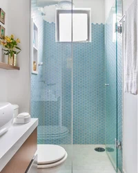 Интерьеры ванной комнаты с уголками