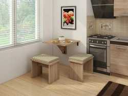 Kitchen table for small kitchens photo