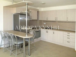 Kitchen 6 meters with bar counter design