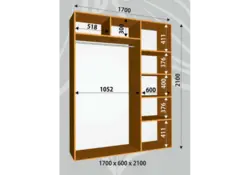 Tor koridor chuqurligidagi shkaf 40 ta fotosurat