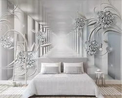 Bedroom Design With Wallpaper 3