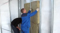 How to insulate an apartment wall photo