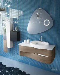 Interior of washbasins in the bathroom photo
