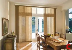 Vertical Blinds Photo In The Kitchen Interior