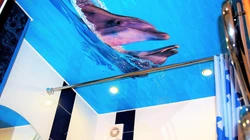 Төбелер ванна бөлмесінің 3D фотосуреті