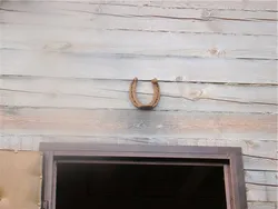 How To Properly Hang A Horseshoe Over The Front Door In An Apartment Photo