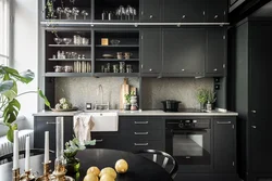 Черные кухни фото дизайн
