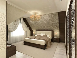 Bedroom design in a house on the second floor