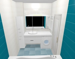 Bathroom design bath location