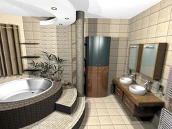 Bathroom design bath location