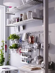 Системы хранения на кухне дизайн