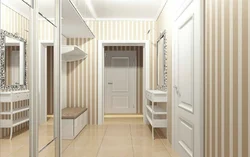 Small hallway bright design