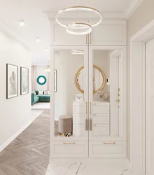 Small hallway bright design
