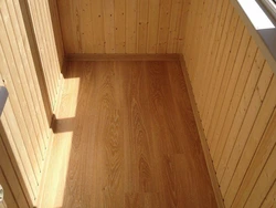 Photo of loggia floors