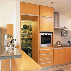 Встроенный Шкаф На Кухню Дизайн Фото