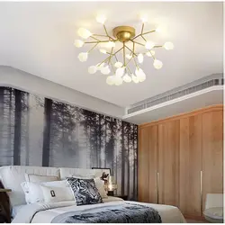 Chandeliers for bedroom in modern style photo ceiling