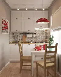 Красивая уютная маленькая кухня фото