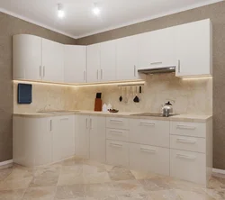 Cream kitchen design