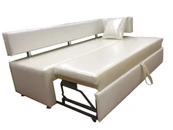 Mini sofa for the kitchen with a sleeping place photo