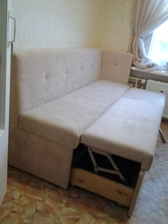 Mini Sofa For The Kitchen With A Sleeping Place Photo