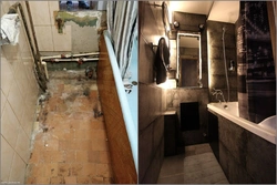 Bathroom tiles before and after photos