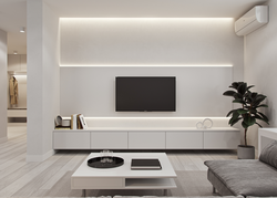 Гостиная комната дизайн интерьера с телевизором фото