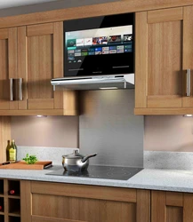 Как Встроить Телевизор Кухня Фото