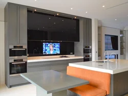 How to install a TV in the kitchen photo