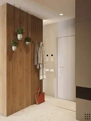 Laminat fotoşəkildən hazırlanmış koridor dizaynı