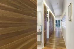 Hallway design made of laminate photo
