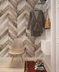 Hallway design made of laminate photo