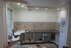 Do-It-Yourself Kitchen Renovation In An Apartment Photo Cheap And Beautiful