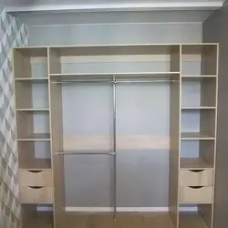 Photo of a built-in wardrobe in the bedroom inside photo