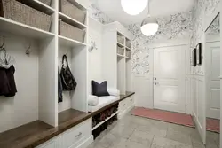 Simple hallway photo design