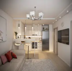 Kitchen Design In A Studio Apartment