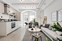 Studio Apartment Design 35 Sq M With Kitchen