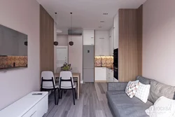 Дизайн квартиры студии 35 кв м с кухней