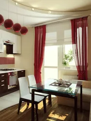 What curtains are suitable for the kitchen photo design