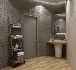Туалет В Стиле Лофт В Квартире Фото Дизайн