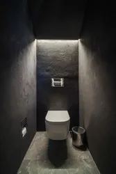 Туалет у стылі лофт у кватэры фота дызайн