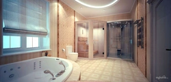 Планировка ванной комнаты в доме фото