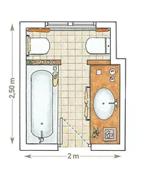 Bathroom Layout In The House Photo