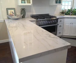Kitchen design marble countertop