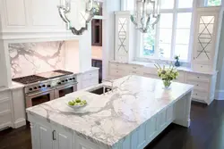 Kitchen Design Marble Countertop